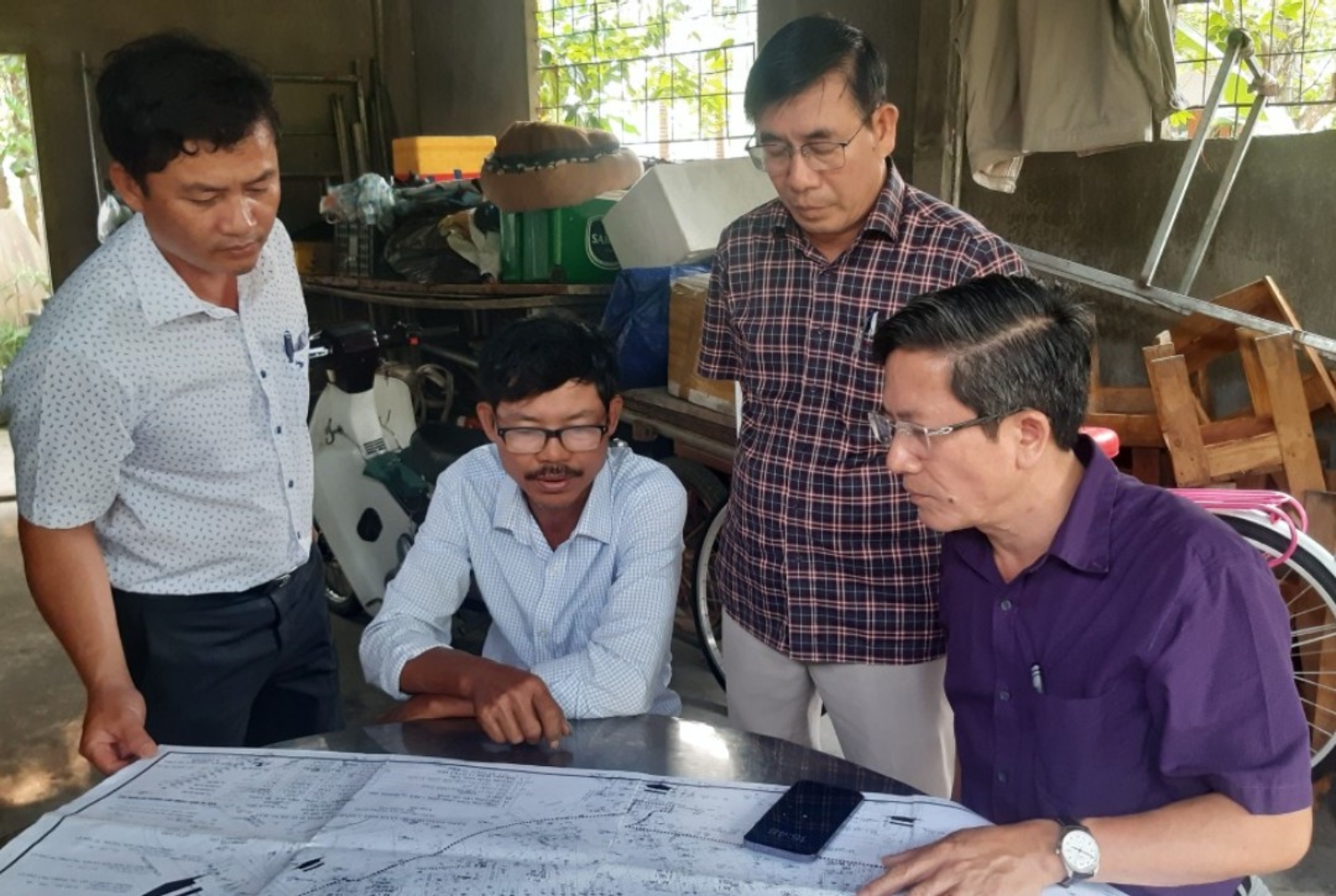 Bí thư Thành ủy Trần Nam Hưng kiểm tra dự án khu dân cư Mỹ Thạch Trung, Hòa Thuận